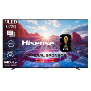 טלוויזיה חכמה "100 HISENSE MINI LED הייסנס דגם 100U72Q
