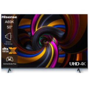 טלוויזיה חכמה "50 HISENSE 4K הייסנס דגם 50A69K