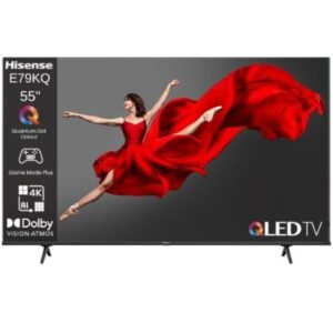 טלוויזיה חכמה "55 HISENSE QLED 4K הייסנס דגם 55E79KQ