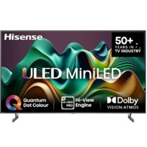 טלוויזיה חכמה Hisense 65" Mini-LED | דגם 65U62NQ