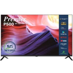 טלוויזיה חכמה "65 PREMIER LED 4K פרימייר דגם 65P500