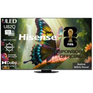 טלוויזיה חכמה "65 HISENSE MINI LED הייסנס דגם 65U82Q