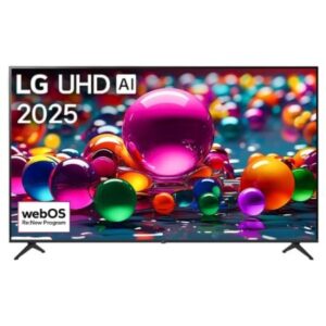 טלוויזיה חכמה 65" LG UHD AI אל ג`י דגם 65UA85006LA