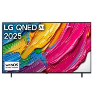 טלוויזיה חכמה "75 LG 4K QNED אל ג`י דגם 75QNED80A6A
