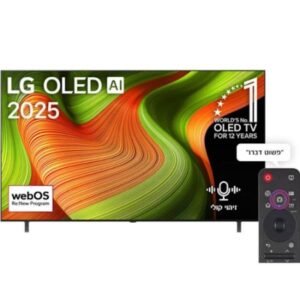 טלוויזיה "83 חכמה LG OLED ברזולוציית LG 4K אל ג`י דגם OLED83B56LA