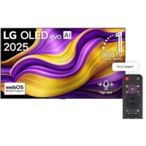 טלוויזיה חכמה 77" LG 4K OLED אל ג`י דגם OLED77G56LA