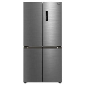 מקרר 4 דלתות מקפיא תחתון MIDEA מידאה דגם 6355 HQ-611R