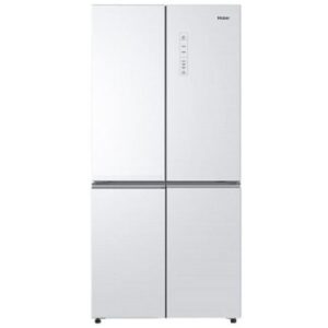 מקרר 4 דלתות 91 ס"מ HAIER האייר דגם HRF-7100FW זכוכית לבנה מהדרין