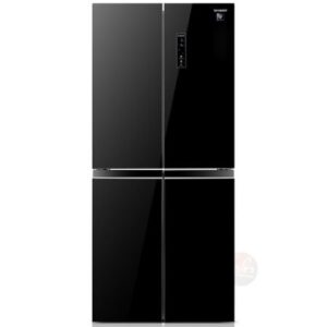 מקרר 4 דלתות בנפח 421 ליטר SHARP שארפ דגם SJ-8435-BL