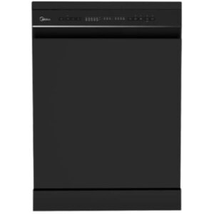 מדיח כלים רחב מבית MIDEA מידאה דגם 6465 WQP14-W7633C-B